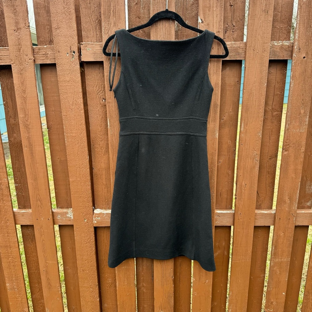 Prada Little Black Dress Wool - 38/US 0